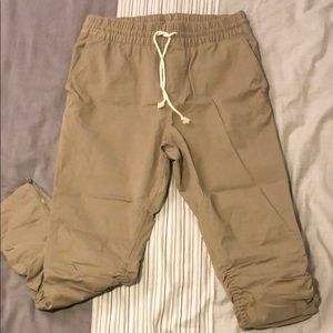 H&M Cotton Twill Joggers